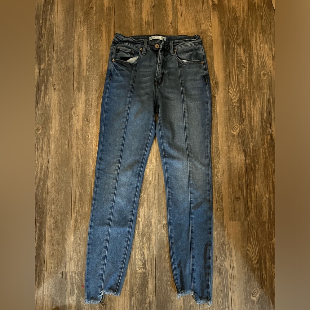 KanCan Skinny High Rise Front Seam Jean